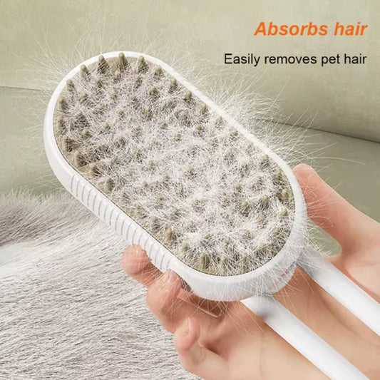 Pet Grooming Brush - Dual-Sided Cat & Dog Comb for Bathing, Massage, and Cleaning