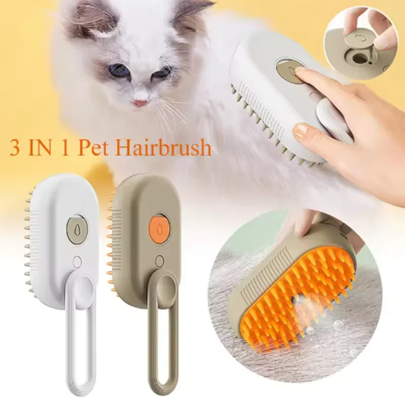 Pet Grooming Brush - Dual-Sided Cat & Dog Comb for Bathing, Massage, and Cleaning