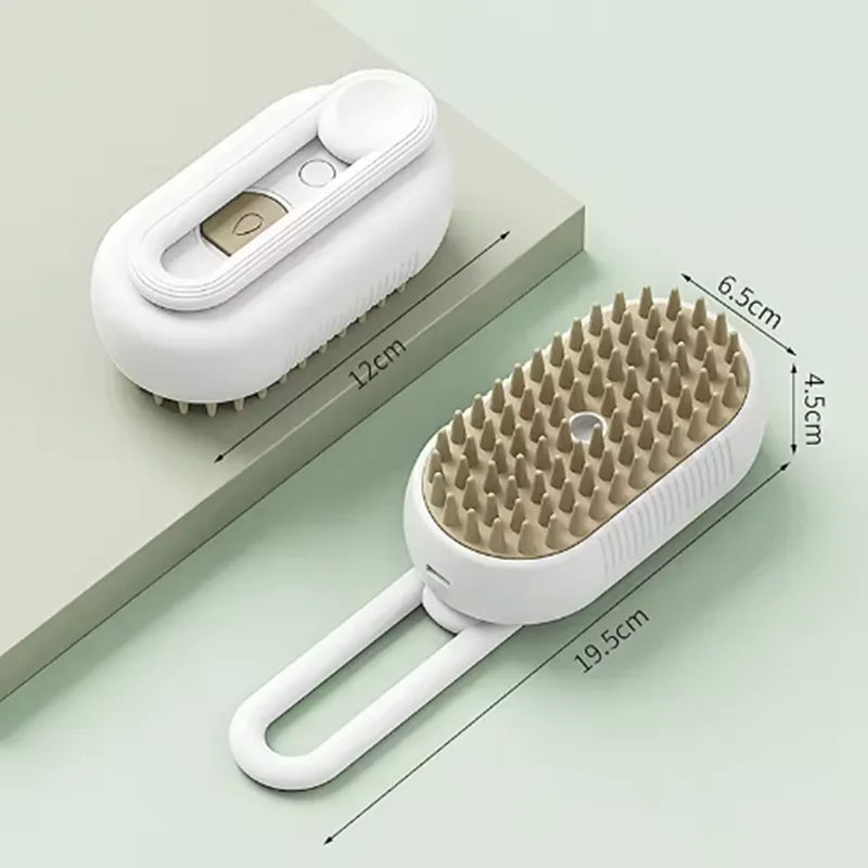 Pet Grooming Brush - Dual-Sided Cat & Dog Comb for Bathing, Massage, and Cleaning
